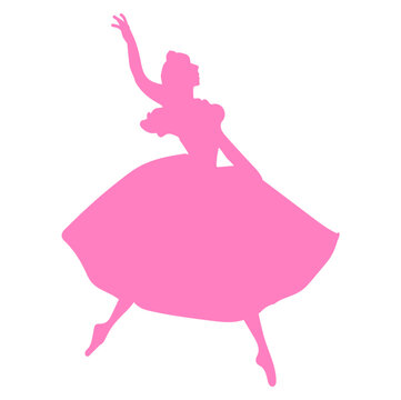 illustration of a ballerina dancing
