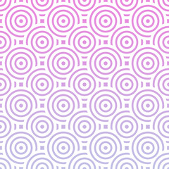 Abstract pink and purple overlapping circles, ethnic pattern background. 