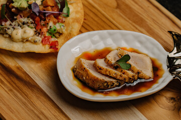 Delicious Elegant Fusion Cuisine Dining