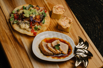 Delicious Elegant Fusion Cuisine Dining