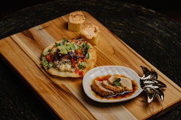 Delicious Elegant Fusion Cuisine Dining