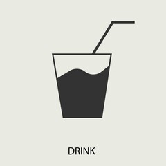 drink vector icon illustration sign 