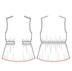 shirt bodies and tops