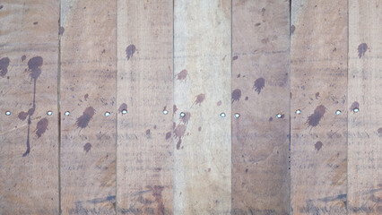 wood texture. Wooden wall horizontal. wood screw