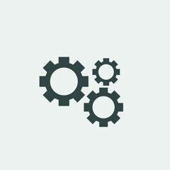 settings vector icon illustration sign 