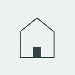 home vector icon illustration sign 