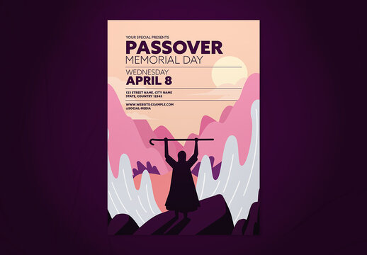 Passover Day Flyer