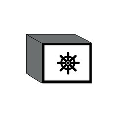 bottle icon logo vector design