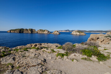 Malgrats Islands Marine Reserve, Calviá, Mallorca, Balearic Islands, Spain