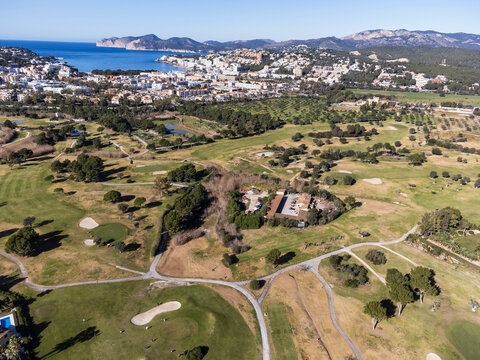 Golf Santa Ponsa, Santa Ponsa,  Calvi&aacute;, Mallorca, Balearic Islands, Spain