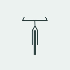 bicycle vector icon illustration sign