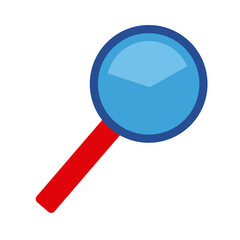 magnifying glass searching