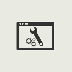 maintenance vector icon illustration sign 