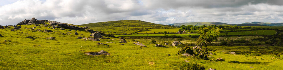 Obraz premium Haytor Rocks (Hay Tor), Dartmoor, Devon, England, United Kingdom, Europe