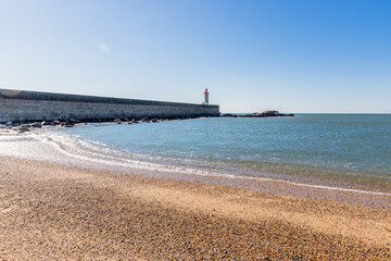 Digue et Phare de Felgueiras à Foz do Douro à Porto