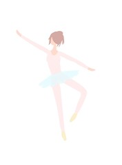 ballet dancer in tutu
