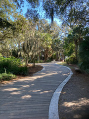 Coligny Park Sidewalk - Hilton Head Island SC