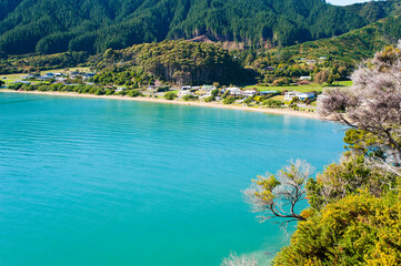 Turquoise Water at Tata Beach, Golden Bay, South Island, New Zealand