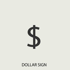dollar sign house  vector icon illustration sign 