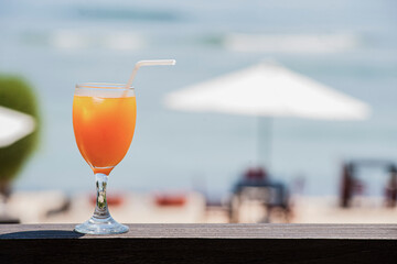Tropical Fruit Juice Welcome Drink at Villa Julius! Gili Trawangan, Indonesia, Asia