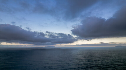 Fototapeta premium storm over the sea