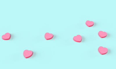 sfondo, cuoricini, cuori, san valentino, amore, cuori	
