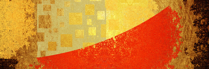 金箔のある背景素材