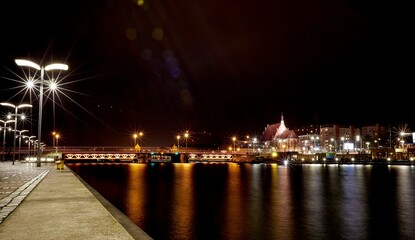 Fototapeta premium Szczecin, Łasztownia, Dzwigozaury