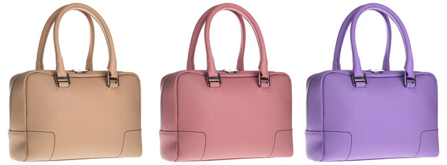 Stylish Fashionable Colorful Set Leather Woman Bag