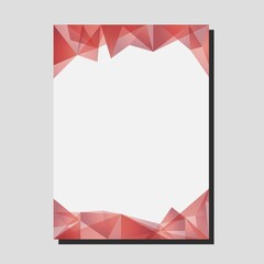 Illustration of a broken glass background vector design suitable for any purpose related to a simple and elegant background 