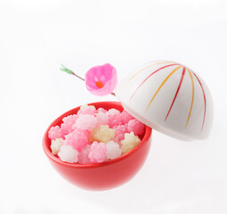 ひな祭り　桃の節句　イメージ　　背景素材