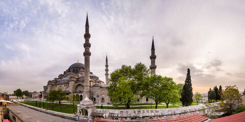 Fototapeta na wymiar Suleymaniye Mosque, Istanbul, Turkey, Eastern Europe