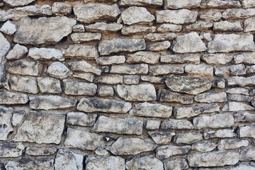 Old chalk stone pattern background. Natural background and wallpaper. Stone texture