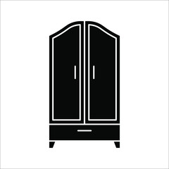cupboard icon. Elements of furniture icon. vector illustration for websites, web design, mobile app, info graphic on white background