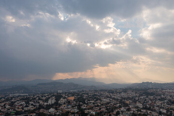 Panorámica de Ciudad satélite, Estado de México