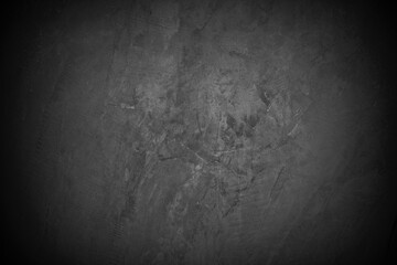 Old wall texture cement dark black gray  background abstract grey color design are light with white gradient background.