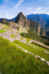 Machu Picchu Inca ruins and Huayna Picchu (Wayna Picchu), Cusco Region, Peru, South America