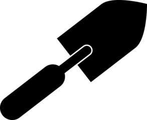 Shovel Icon vector illustration on white background..eps