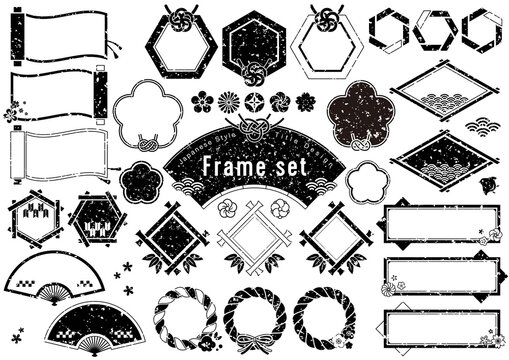 和風 フレーム の画像 36 408 件の Stock 写真 ベクターおよびビデオ Adobe Stock