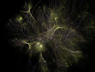 Imaginatory fractal abstract background Image