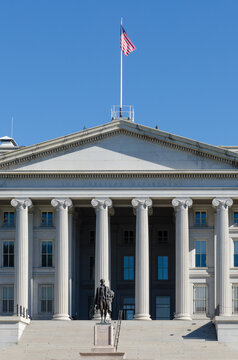 U.S.  Department Of The Treasury Building - Washington D.C. United States Of America