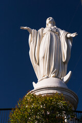 Statue of the Virgin Mary, San Cristobal Hill (Cerro San Cristobal), Barrio Bellavista (Bellavista...