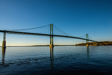 Fototapeta na wymiar Bridge in New England