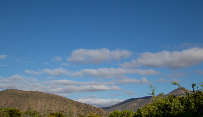 Landscape scene in the Central Karoo region of South Africa