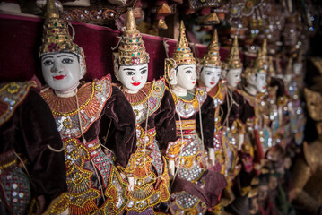 Puppets, Mandalay, Mandalay Region, Myanmar (Burma)