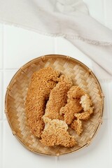 Korean food Nurungji, crispy rice crust