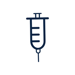 Drug injection or drug icon