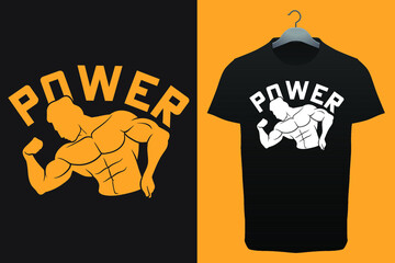 Power Gym T-Shirt, t-shirt design, concept vector t shirt design - Adobe Stock