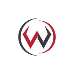W letter logo