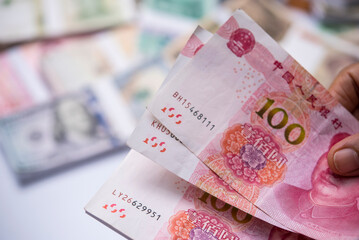 chinese yuan notes